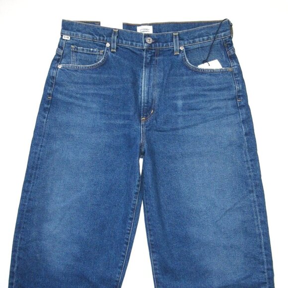 NWT Citizens of Humanity Calista Curve in Cava High Rise Balloon Crop Jeans 32 - Picture 2 of 6